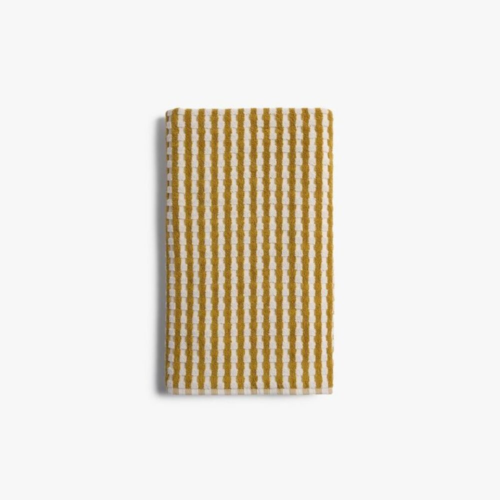 Terry Check Bath Towel Absinthe - Parachute